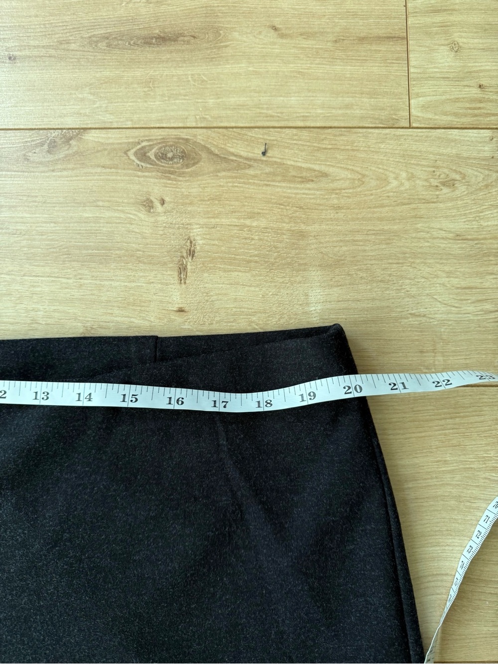 Eileen Fisher Charcoal Wide Leg Pull On Pants XL Stretch Minimalist Chic - Picture 5 of 6